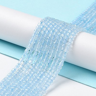 Natural Topaz Crystal Beads Strands G-P514-B02-01-1