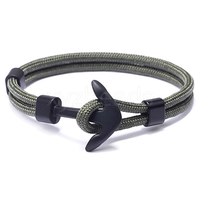 Polyester Cord Multi-strand Bracelets BJEW-F352-05B-03-1