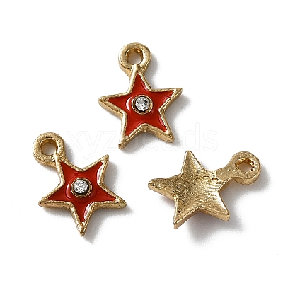 Zinc Alloy Enamel Charms ENAM-TAC0002-51C-1