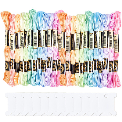 6-Ply Polyester Embroidery Floss OCOR-CY0002-03B-03-1