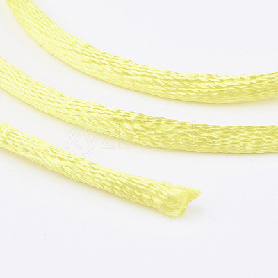 Nylon Satin Rattail Cords LS-NWIR-L006-2mm-12-1
