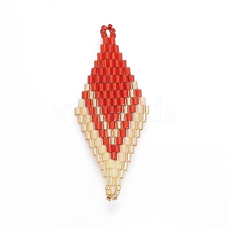 MIYUKI & TOHO Handmade Japanese Seed Beads Links SEED-E004-O14-1