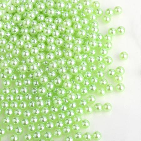 Imitation Pearl Acrylic Beads OACR-S011-4mm-Z18-1