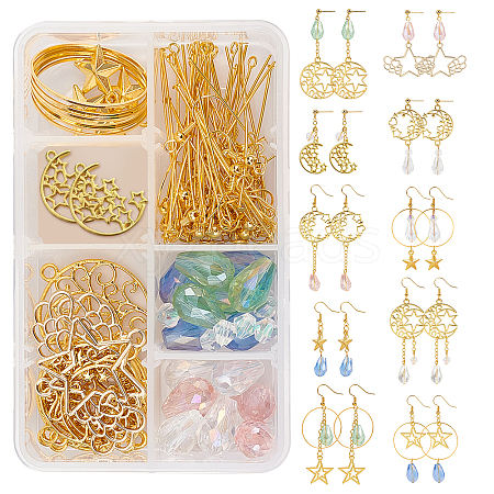 SUNNYCLUE DIY Earring Making Kits DIY-SC0013-56-1