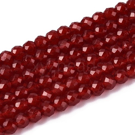 Imitation Jade Glass Beads Strands GLAA-T028-3mm-11A-1
