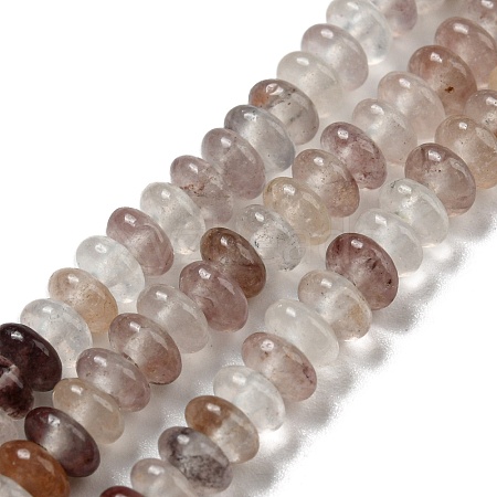 Natural Quartz Beads Strands G-K343-C05-01-1