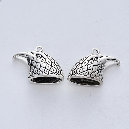 Tibetan Style Alloy Pendants TIBE-R316-116AS-RS-1