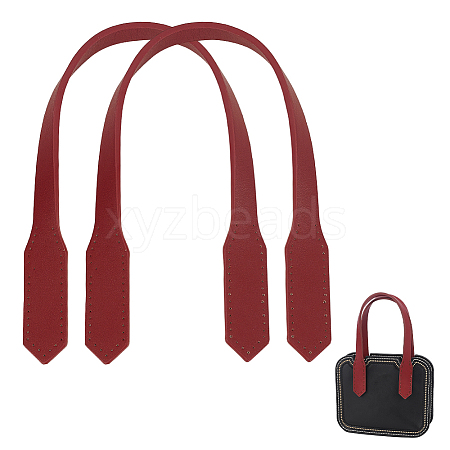 PU Imitation Leather Sew on Bag Straps FIND-WH0110-495B-1