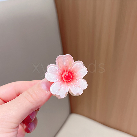 Flower Plastic Claw Hair Clips PW-WG3FA62-17-1