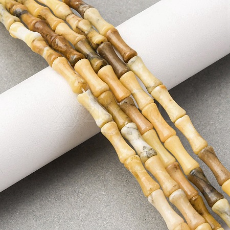 Natural Yellow Opal Beads Strands G-L624-G10-12x5mm-1