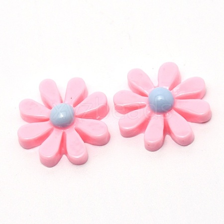 Resin Cabochons CRES-WH0005-01D-1