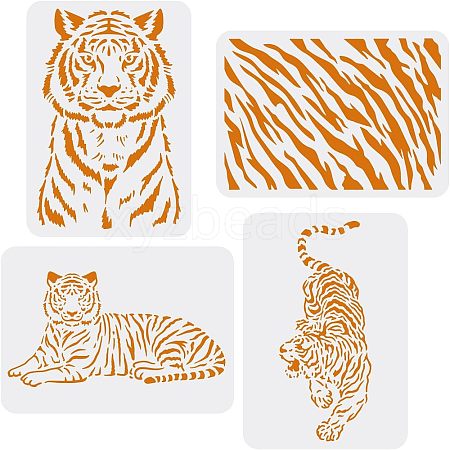 PET Hollow out Drawing Painting Stencils Sets for Kids Teen Boys Girls DIY-WH0172-703-1