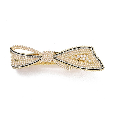 Alloy Crystal Rhinestone Hair Barrettes LS-PHAR-D011-05LG-1