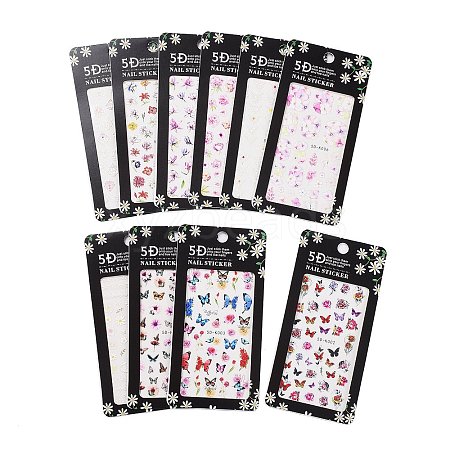 Nail Decals Stickers MRMJ-T092-06-M-1