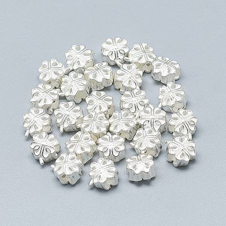925 Sterling Silver Beads STER-T002-75S-1