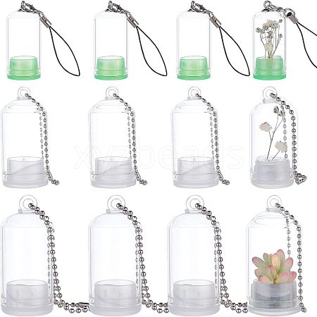 SUPERFINDINGS 9 Sets 3 Style Glass Bottle CON-FH0001-46-1