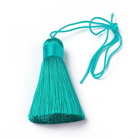 Polyester Tassel Big Pendants HJEW-K030-A-13-1