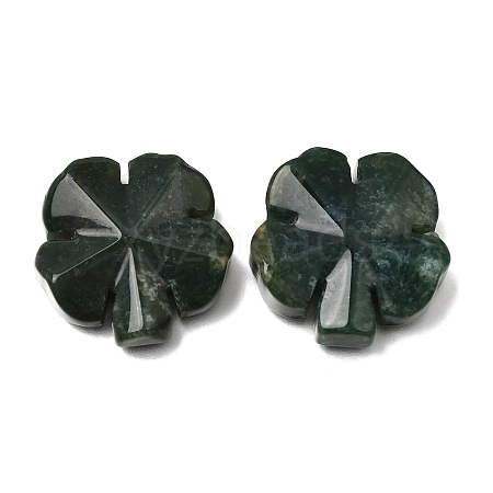 Natural Indian Agate Carved Clover Display Decorration GG-CBA6D08-D08-1