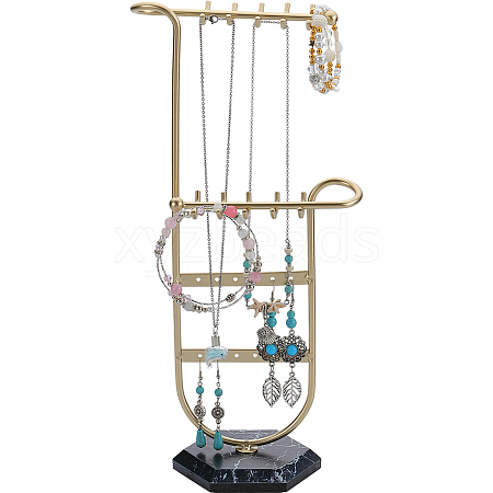 SUNNYCLUE 1 Set Iron Storage Jewelry Rack ODIS-SC0001-04MG-1