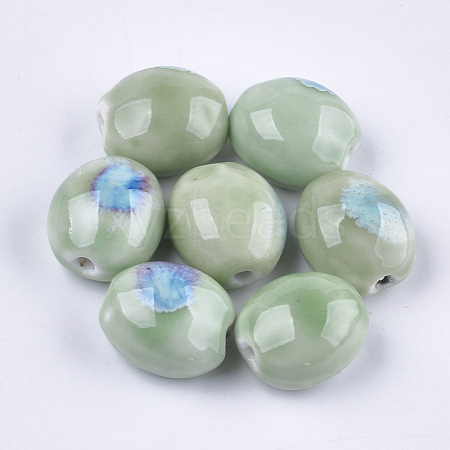 Handmade Porcelain Beads PORC-S498-26A-1