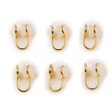 Brass Clip-on Earring Findings WG21877-11-1