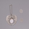 Alloy Pendant Decoration Cabochon Settings AJEW-WH0251-45-1