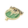 Rack Plating Brass Enamel Pendants KK-H474-21G-02-2