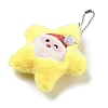 Christmas Theme Cloth Plush Doll Pendant Decorations HJEW-D030-01D-2