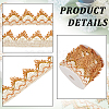 BENECREAT Wavy Edge Polyester Curtain Lace Trim OCOR-BC0005-16B-4