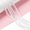 Imitation Jade Glass Beads Strands EGLA-J042-4mm-30-4