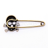 Tibetan Style Zinc Alloy Safety Brooches PALLOY-WH0076-51AB-RS-2