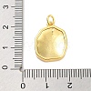 Real 18K Gold Plated Rack Plating Brass Enamel Pendants KK-M293-29G-04-3