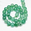 Natural Agate Beads Strands G-G580-10mm-13-2