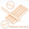 Wood Craft Sticks WOOD-WH0124-77-5