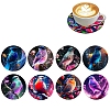 DIY Coaster Diamond Painting Kit PW-WG9618F-04-1