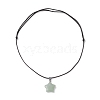 Natural Green Aventurine  Pendant Necklaces NJEW-JN04931-4