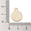 Alloy Enamel Pendants ENAM-E064-25KCG-12-3