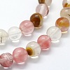 Tigerskin Glass Beads Strands G-I199-16-8mm-3