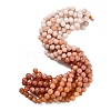 Natural Pink Aventurine Beads Strands G-B095-A02-01-1