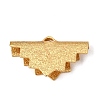 Brass Ribbon Crimp Ends X-KK-G385-01LG-1