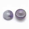 Natural Amethyst Cabochons G-P393-R14-10mm-2