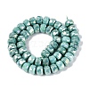 Anti-Tarnish Electroplate Glass Beads Strands GLAA-T025-10mm-11S-3