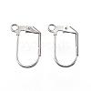 Tarnish Resistant 304 Stainless Steel Leverback Earring Findings STAS-D448-040P-1