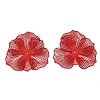 Spray Painted Iron Bead Caps IFIN-Z004-02E-1