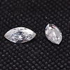 Cubic Zirconia Pointed Back Cabochons ZIRC-M003-4x2mm-007-2