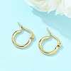 Ion Plating(IP) 304 Stainless Steel Hoop Earrings X-EJEW-N0016-11G-A-1