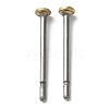 Titanium Stud Earring Findings FIND-R096-01A-P-1