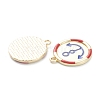 Baking Painted Alloy Enamel Pendants ENAM-I051-11LG-04-2