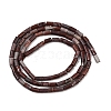Natural Red Rainbow Jasper Beads Strands G-M389-21-3