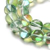 Transparent Glass Beads GLAA-B022-8mm-18-3